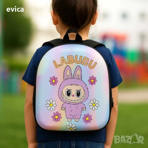 Детски раници Labubu – удобство, стил и настроение за всяко дете, снимка 5 - Раници - 51354322