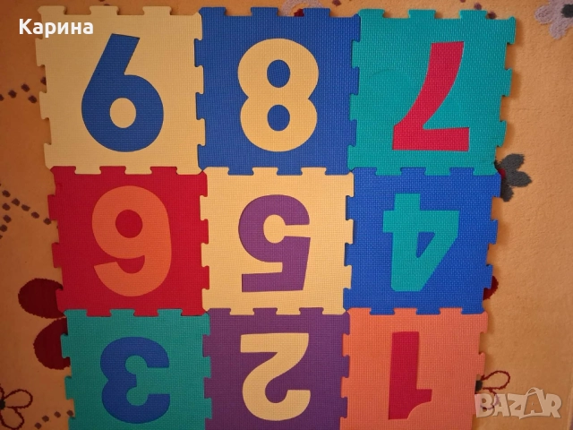 Детски килим пъзел , снимка 3 - Други - 52943509