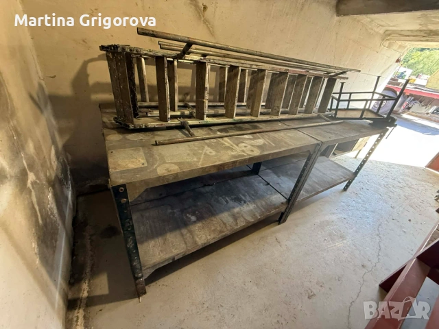 Метална работна маса, снимка 4 - Индустриална техника - 54199749