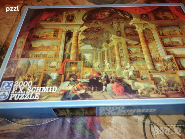 Пъзел "Picture gallery" Paolo Paninni 2000г. FX Schmid 2000 части, снимка 2 - Пъзели - 49995413