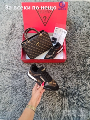 Guess Дамски Маратонки🔝Дамски Спортни Обувки Гес - Налични Различни Цветове Код SK204, снимка 5 - Маратонки - 52531547