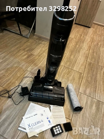 Вертикална прахосмукачка за сухo и мокро почистване Rowenta GZ5035WO, снимка 6 - Прахосмукачки - 52877205