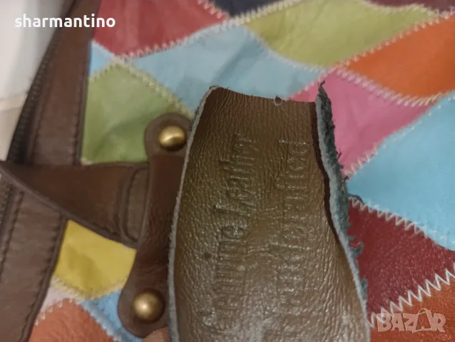 Кожена чанта Octopus - 22 лв, снимка 2 - Чанти - 50239774