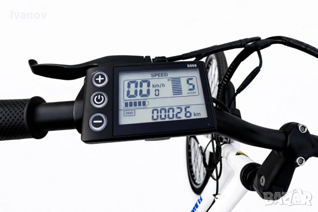 28" Нов електрически велосипед MJ1 250W, Li-Ion 36V, 10Ah, снимка 6 - Велосипеди - 49444940