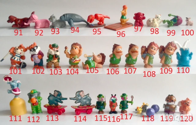 Стари играчки Киндер сюрприз Kinder Surprise по договаряне, снимка 5 - Колекции - 51263037