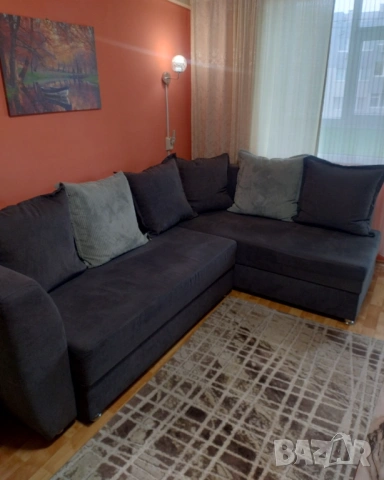 Ъглов диван за хол или кухня с функция сън, снимка 3 - Дивани и мека мебел - 54155547