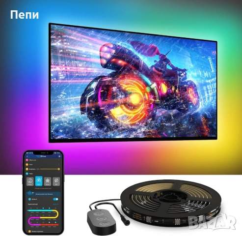 GOVEE TV LED BACKLIGHT – СВЕТЛИНА, КОЯТО ПРОБУЖДА ТВ ЕКРАНА!