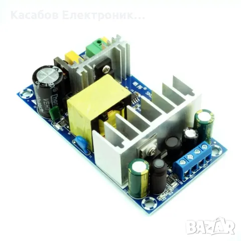 AC-DC Преобразувател 220V към 12V и 5V DC 6A 80W step-down, снимка 1 - Друга електроника - 47212793