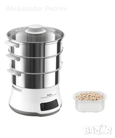 уред за готвене на пара Tefal Convenient Series Deluxe VC502D10. , снимка 3 - Уреди за готвене на пара - 50836734