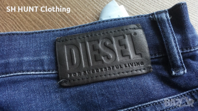 DIESEL D-FINING Tapered Stretch Jeans Размер W34 L32 мъжки еластични дънки 54-66, снимка 6 - Дънки - 52226739