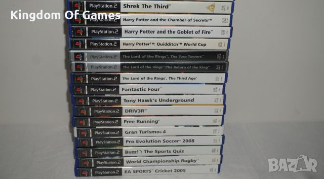 Игри за PS2 Shrek 3/Harry Potter/Lord Of The Rings/Fantastic Four/Driv3r/PES 08/Free Running, снимка 18 - Игри за PlayStation - 45572050