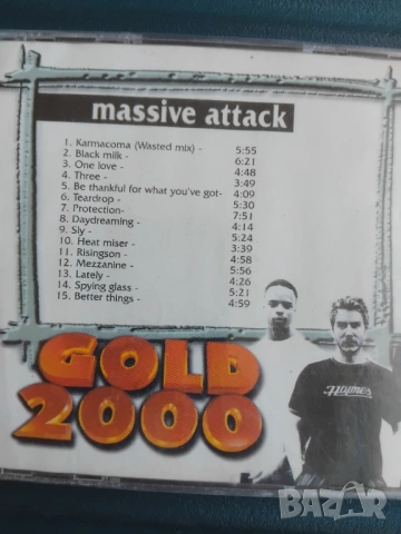Massive Attack ‎– Gold 2000 - матричен диск музика, снимка 2 - CD дискове - 54101399