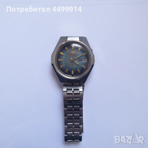 Мъжки автоматичен часовник ORIENT, снимка 2 - Антикварни и старинни предмети - 52177422