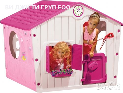 Детска къщичка BUDDY TOYS BOT 1142 VILLAGE HOUSE PINK, снимка 3 - Други - 46704005