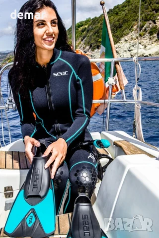 SEAC ITA, Леки и мощни къси плавници за плуване и гмуркане, снимка 6 - Водни спортове - 50838322