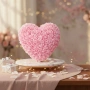 Декоративно сърце от изкуствени рози в подаръчна кутия!, снимка 5