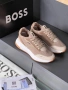 Hugo Boss Мъжки Бежови Маратонки👟Мъжки Спортни Обувки В Бежов Цвят Хуго Бос Код E1323, снимка 5
