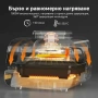 Мултифункционален грил-фритюрник HOMELUX 6в1 с горещ въздух, 1700W, Дигитален сензор, 12 програми, снимка 3