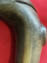 Антикварен бастун сребро рог от носорог, снимка 4