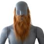 Изкуствена брада на Викинг декорация на костюм за Хелоуин Halloween , дълга викингска брада парти, снимка 1 - Други - 45285970