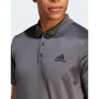 Мъжка тениска ADIDAS Designed To Move 3-Stripes Polo Grey, снимка 3