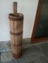 Стара дървена буталка за масло., снимка 12