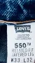 Дънки LEVI’S 550 оригинал унисекс USA, снимка 11