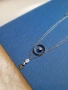 Дамско колие със синьо око, снимка 3