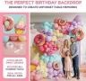 Нов комплект украса Пастелни балони HAPPY BIRTHDAY арка за рожден ден 113 части, снимка 3