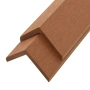 vidaXL 5 бр ъглови лайстни за настилка WPC(SKU:45018), снимка 1