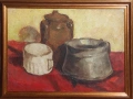 Петър Арнаудов маслени бои натюрморт, снимка 2