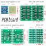 Платка PCB адаптер SMA SMT SOIC8 SOP16 to DIP;Универсална платка 2х8 3х7 4x6 5х7 7х9;Гетинакс 24x12, снимка 1