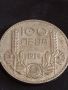Сребърна монета 100 лева 1934г. Царство България Борис трети за КОЛЕКЦИОНЕРИ 44487, снимка 1