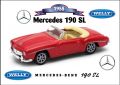 1955 Mercedes 190 SL Welly 52226, снимка 1 - Колекции - 45668734