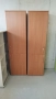 Еднокрил гардероб с рафтове на две нива със заключване - Офис шкафове 54/200/40, снимка 7
