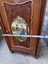 Стар Антикварен Ръчно Рисуван Дървен Шкаф Шкавче., снимка 17