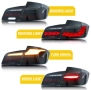 Тунинг LED стопове BMW 5 F10 F11 2009-2016 Plug & Play (Dragon scale), снимка 4