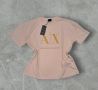*Armani Exchange* Дамска тениска в бежов цвят