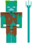 Оригинална фигурка Drowned Minecraft / Mattel, снимка 3
