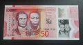 Ямайка. 50 долара. 2022 година. UNC. Полимер., снимка 1