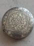 Стара сребърна гравирана кутийка за хапчета-сребро 900 проба , снимка 9