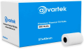AVARTEK 57 x 40 mm термична хартия за разписки за PDQ машина за кредитни карти, POS и др., 200 ролки, снимка 9