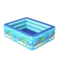 Удебелен детски надуваем басейн, различни размери, снимка 4 - Басейни и аксесоари - 45790534