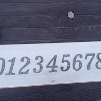 Метални цифри,букви, табели за врати , снимка 3 - Декорация за дома - 45570780