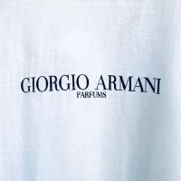Бяла тениска GIORGIO ARMANI vintage, снимка 7 - Тениски - 45892461