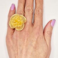 Дамски златни пръстени , снимка 6 - Пръстени - 45424874