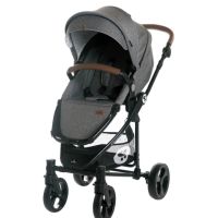 Бебешка количка Lorelli CRYSTA 3 в 1 GREY + чанта

, снимка 4 - Детски колички - 45090572