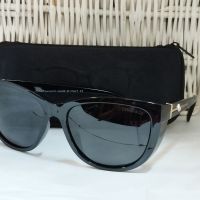 21 Слънчеви очила,маркови очила- дамски очила в тъмно черен цвят с поляризация , снимка 1 - Слънчеви и диоптрични очила - 45361676