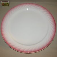 Голяма италианска порцеланова чиния 30,5 см, отлична, снимка 3 - Чинии - 45369586
