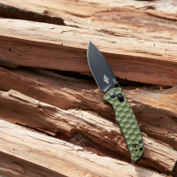 Сгъваем нож Oknife Rubato 3 - Зелен 154CM неръждаема стомана с черно титаниево PVD покритие, снимка 9 - Ножове - 45007835